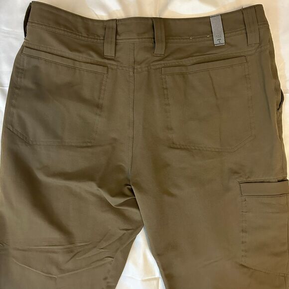 Toad & Co Lightrail Lean Pants Men Size 34x29 Brown Slim Fit Chino - Picture 3 of 10
